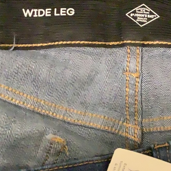 St.John’s Bay Size 24W Girlfriend Medium Treasure Jeans. New With Tags. - Picture 6 of 9